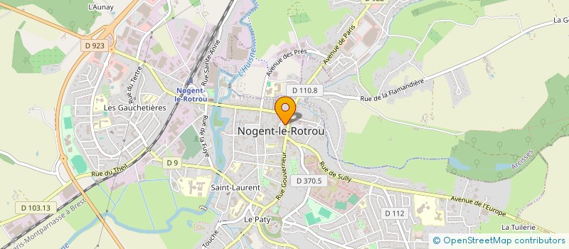 localisation de l'entreprise MADAME AURIANE DUVERGER à NOGENT-LE-ROTROU