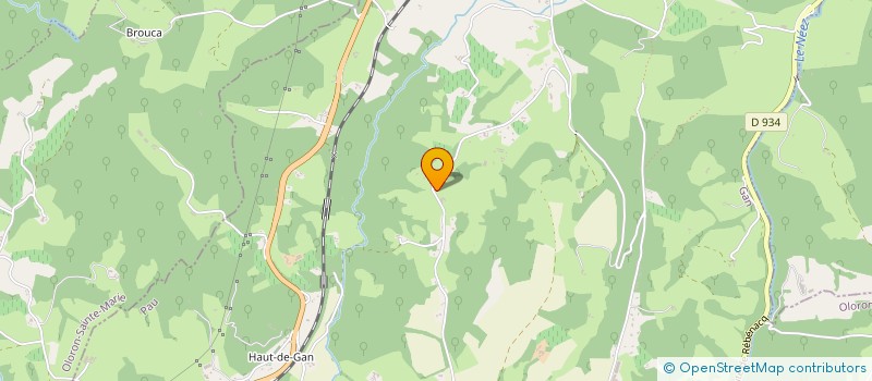 localisation de l'entreprise MADAME AURIANE GAUTIER  BRUGES-CAPBIS-MIFAGET