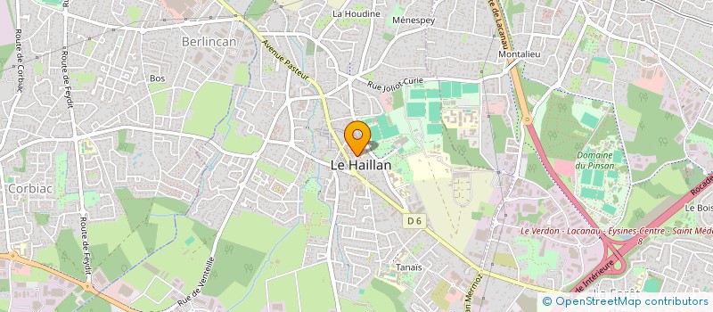 localisation de l'entreprise MADAME AURIANE GUE  LE HAILLAN