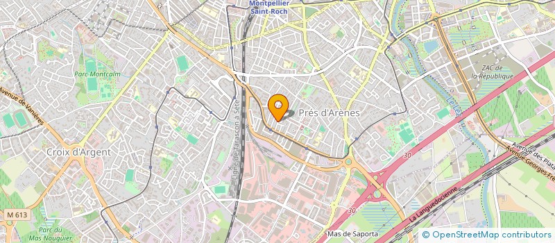 localisation de l'entreprise MADAME AURIANE HAFID à MONTPELLIER