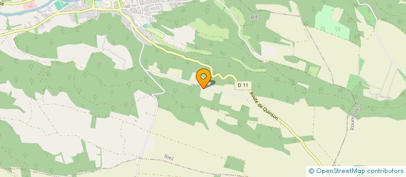 localisation de l'entreprise MADAME AURIANE LEGENDRE  RIEZ