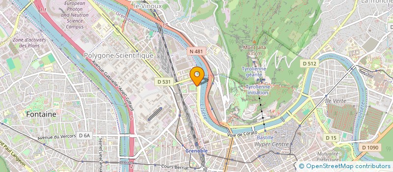 localisation de l'entreprise MADAME AURIANE LEMENICIER à GRENOBLE