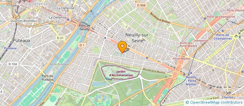 localisation de l'entreprise MADAME AURIANE MARTINEZ à NEUILLY-SUR-SEINE