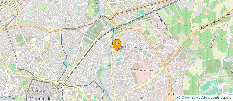 localisation de l'entreprise MADAME AURIANE MAURIN  MONTPELLIER