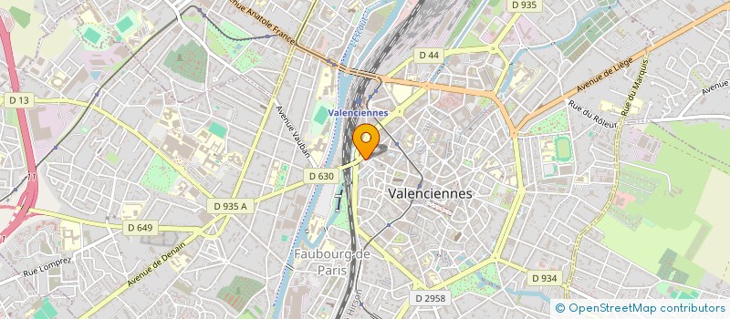 localisation de l'entreprise MADAME AURIANE MOKHTARI  VALENCIENNES