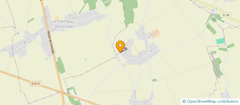 localisation de l'entreprise MADAME AURIANE MOUSTY  SAINTE-COLOMBE-LA-COMMANDERIE