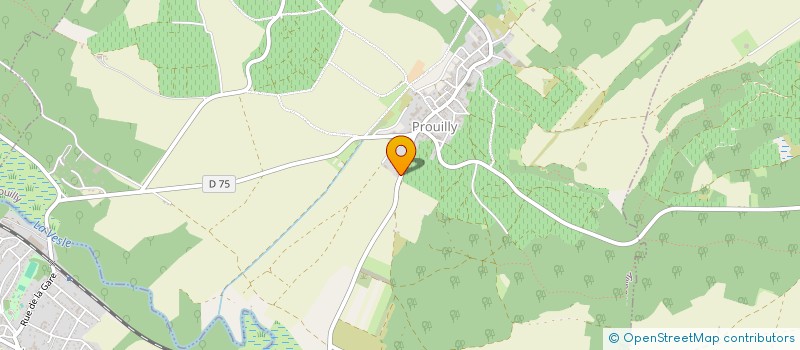 localisation de l'entreprise MADAME AURIANE RAGAUT  PROUILLY