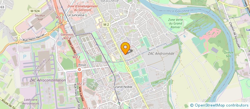 localisation de l'entreprise MADAME AURIANE TSCHAEN à TOULOUSE