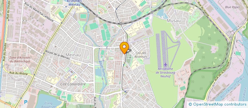 localisation de l'entreprise MADAME AURIANE VELTEN  STRASBOURG