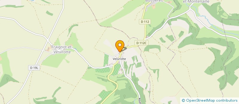 localisation de l'entreprise MADAME AURIANE VIGOT  FRAIGNOT-ET-VESVROTTE