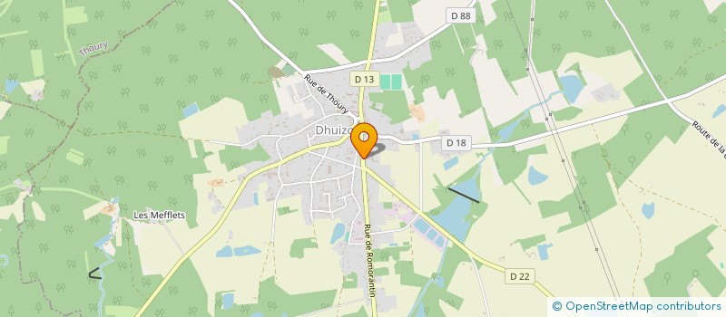 localisation de l'entreprise MADAME AURIANE VITE  DHUIZON