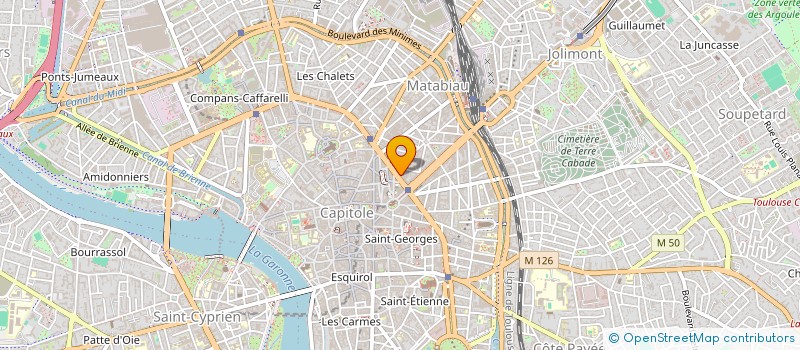 localisation de l'entreprise MADAME AURIANE WANNER à TOULOUSE