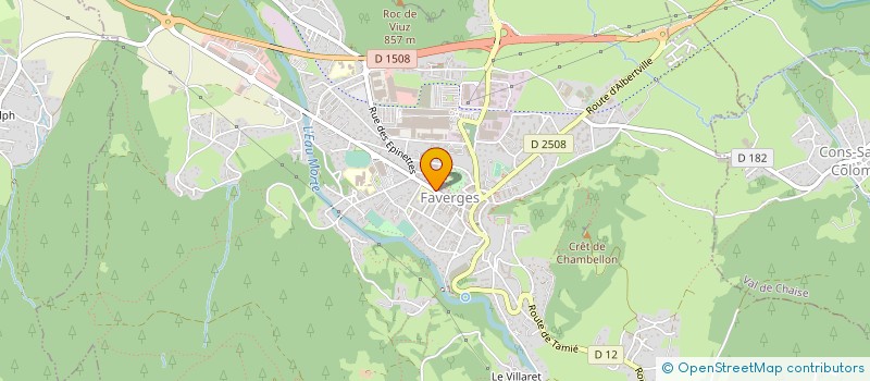localisation de l'entreprise MADAME AURIANNE CAZALES à FAVERGES-SEYTHENEX