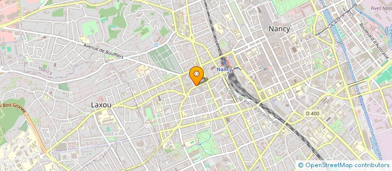 localisation de l'entreprise MADAME AURIANNE LOETSCHER  NANCY