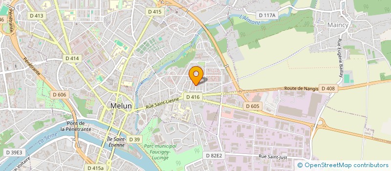 localisation de l'entreprise MADAME AURICA CRUDU à MELUN