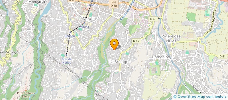 localisation de l'entreprise MADAME AURIELLE GRAVINA à SAINT-DENIS