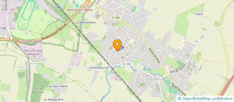 localisation de l'entreprise MADAME AURIMA BAGDZEVICIUTE  AIFFRES