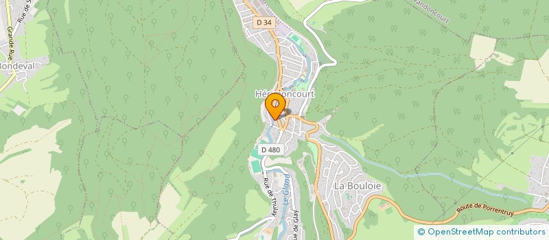 localisation de l'entreprise MADAME AURLIA LENOGUE  HERIMONCOURT