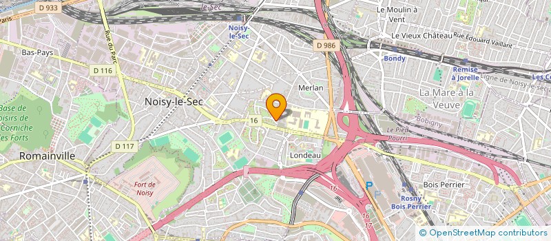 localisation de l'entreprise MADAME AUROERE MEIMOUN à NOISY-LE-SEC