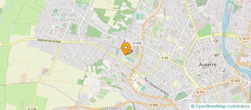 localisation de l'entreprise MADAME AURORE ABRAHAM à AUXERRE