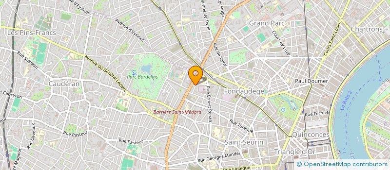 localisation de l'entreprise MADAME AURORE ACKERMANN  BORDEAUX