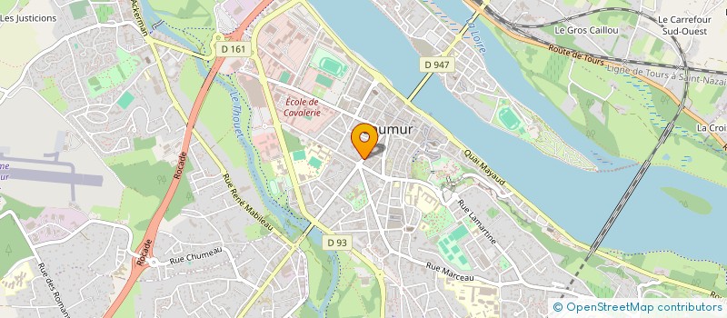 localisation de l'entreprise MADAME AURORE AGGAR à SAUMUR