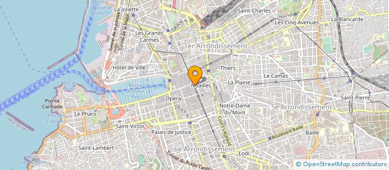 localisation de l'entreprise MADAME AURORE AGUILERA à MARSEILLE