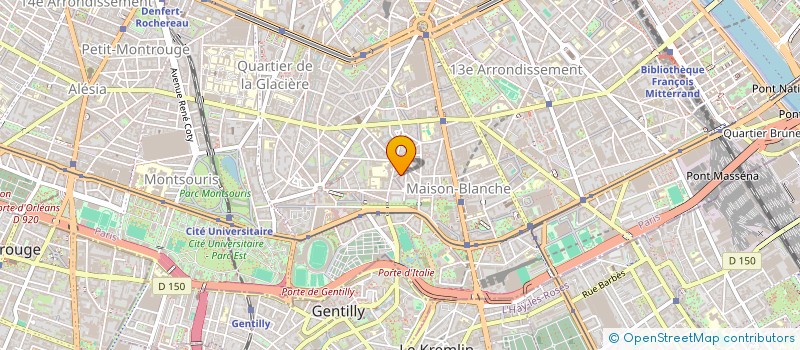 localisation de l'entreprise MADAME AURORE ALIFANTI  PARIS