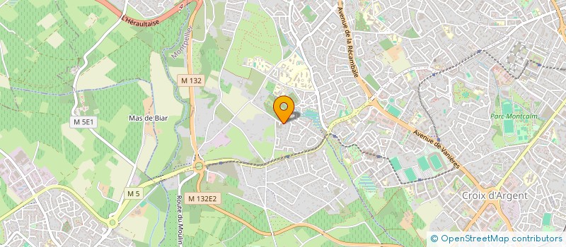 localisation de l'entreprise MADAME AURORE AMELIE LETOURNEAU à MONTPELLIER