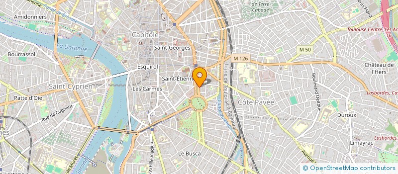 localisation de l'entreprise MADAME AURORE ANDOUCHE  TOULOUSE