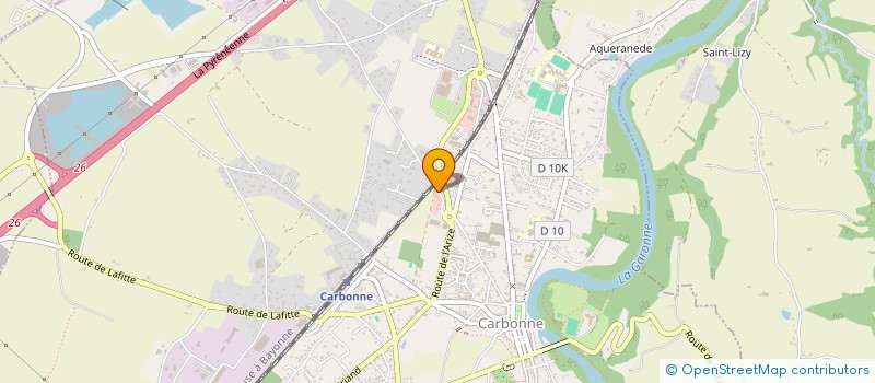 localisation de l'entreprise MADAME AURORE ANDRIEU  CARBONNE