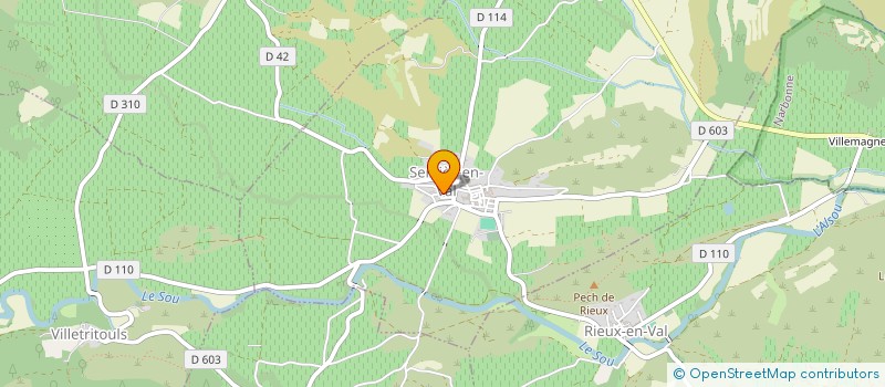 localisation de l'entreprise MADAME AURORE ANGLADE  SERVIES-EN-VAL