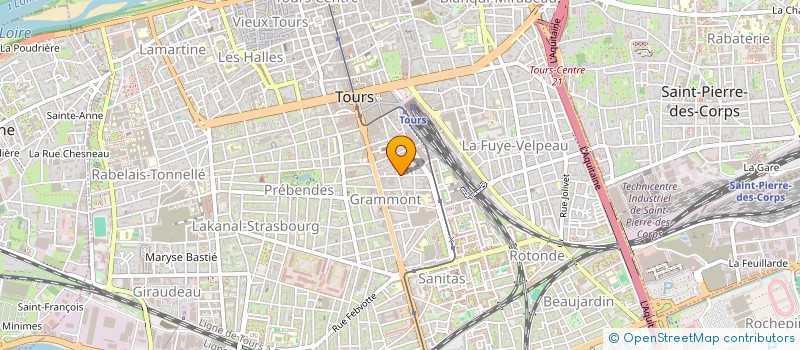 localisation de l'entreprise MADAME AURORE ANSELME  TOURS