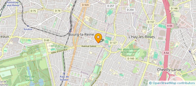 localisation de l'entreprise MADAME AURORE ANTMANN à BOURG-LA-REINE
