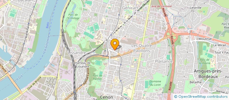 localisation de l'entreprise MADAME AURORE ASSALIT  LORMONT