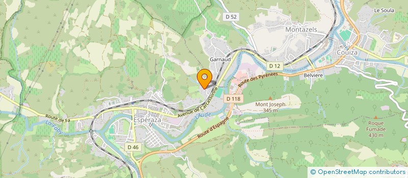 localisation de l'entreprise MADAME AURORE BAILLE  ESPERAZA