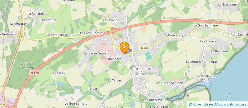 localisation de l'entreprise MADAME AURORE BALLET à PLEUDIHEN-SUR-RANCE