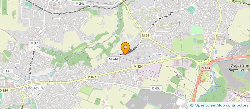 localisation de l'entreprise MADAME AURORE BARBIER  PIBRAC