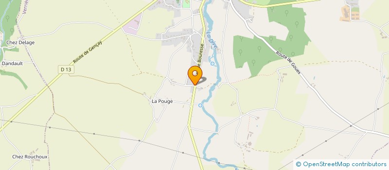 localisation de l'entreprise MADAME AURORE BARILLOT  BOURESSE