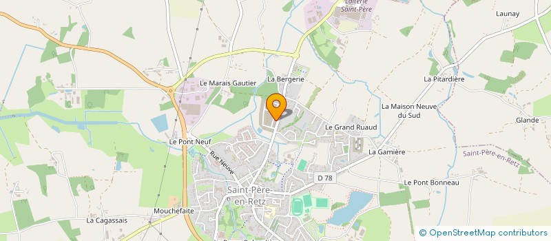 localisation de l'entreprise MADAME AURORE BARREAU  SAINT-PERE-EN-RETZ