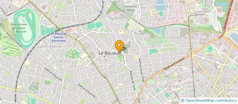 localisation de l'entreprise MADAME AURORE BARROY à LE BOUSCAT