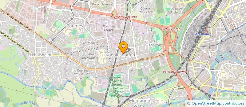 localisation de l'entreprise MADAME AURORE BARTHEL à STRASBOURG