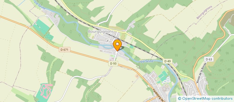 localisation de l'entreprise MADAME AURORE BAUBAND à BOURGUIGNONS