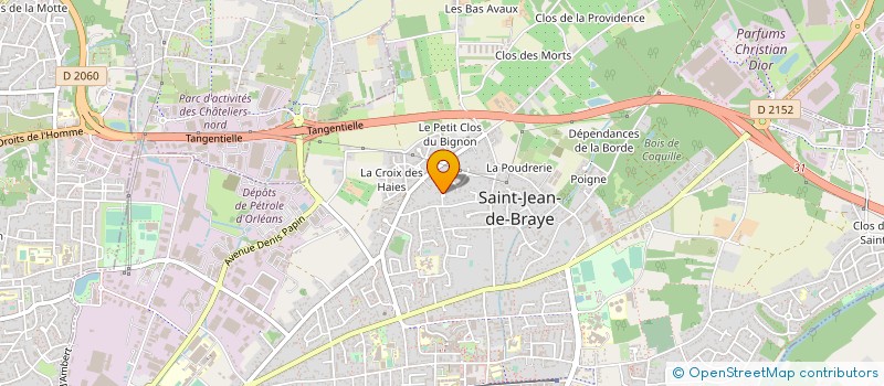 localisation de l'entreprise MADAME AURORE BEAUMARIE à SAINT-JEAN-DE-BRAYE