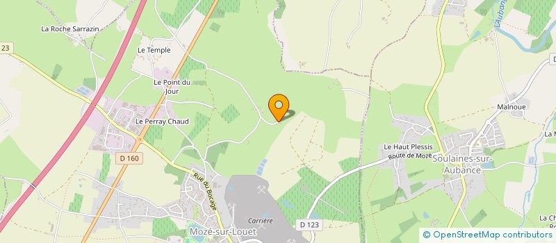 localisation de l'entreprise MADAME AURORE BEAUVAIS  MEGEVE