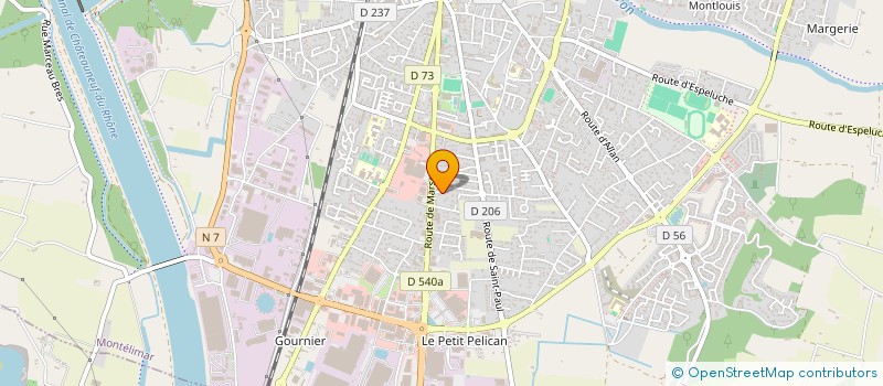 localisation de l'entreprise MADAME AURORE BEC  MONTELIMAR