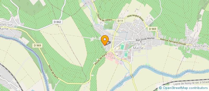 localisation de l'entreprise MADAME AURORE BEDEL  CHARLY-SUR-MARNE