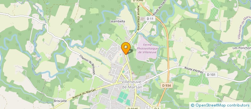 localisation de l'entreprise MADAME AURORE BENSALEM à VILLENEUVE-DE-MARSAN