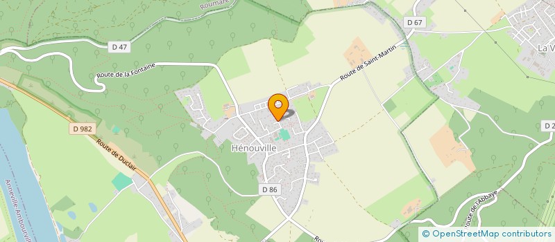 localisation de l'entreprise MADAME AURORE BERGERE  HENOUVILLE