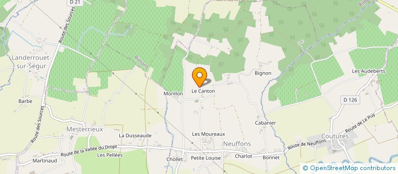 localisation de l'entreprise MADAME AURORE BEYLARD  NEUFFONS